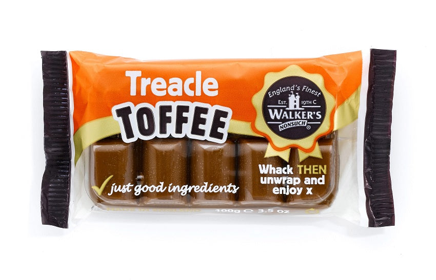 Pack of Walker's Nonsuch treacle toffee bars