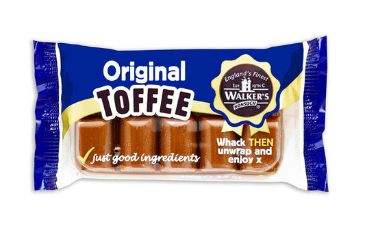 Pack of Walker's Nonsuch original toffee bars