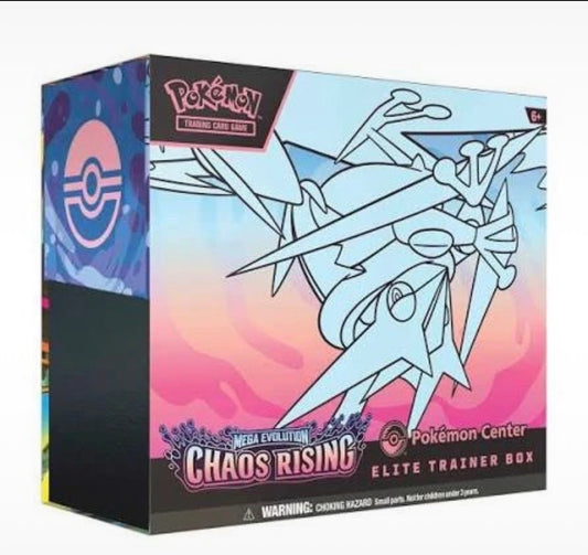Pokémon TCG: Mega Evolution—Chaos Rising Pokémon Center Elite Trainer Box