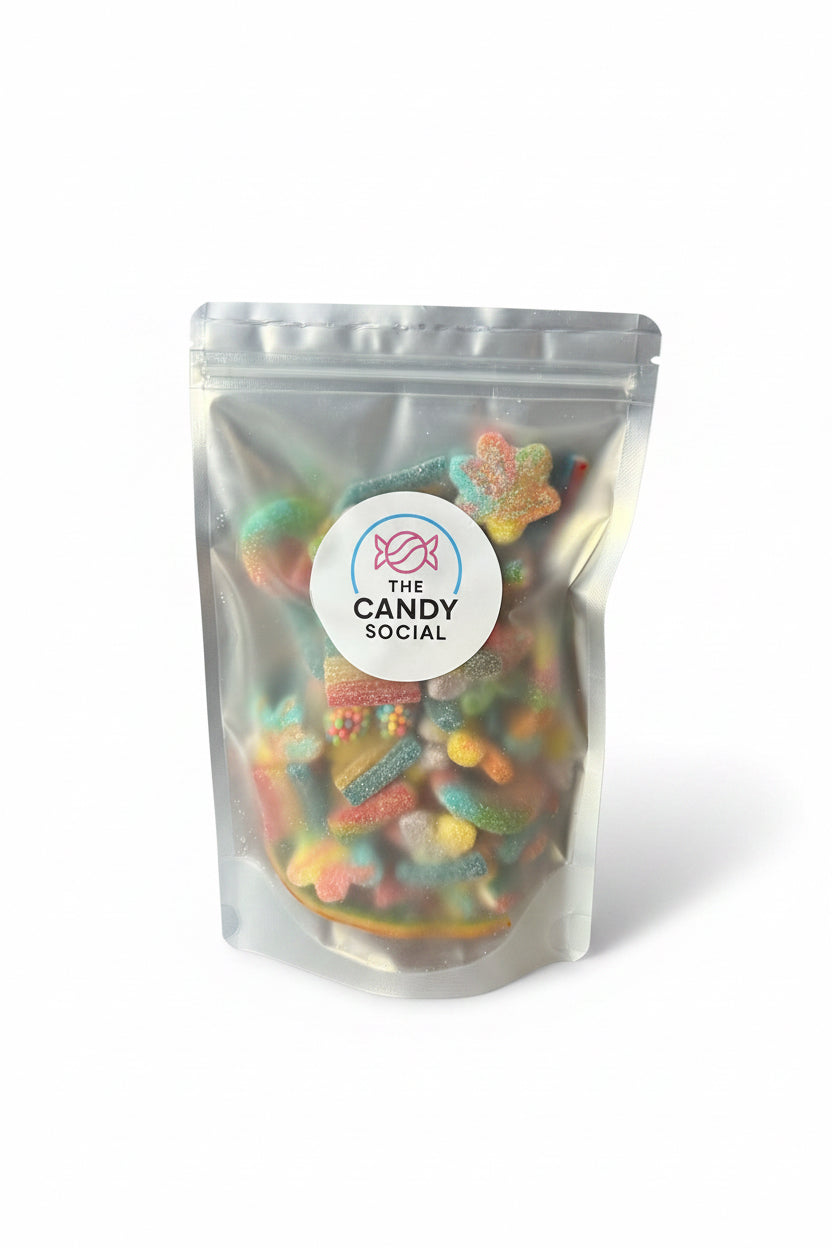 Bag of Rainbow Mix fizzy sweets
