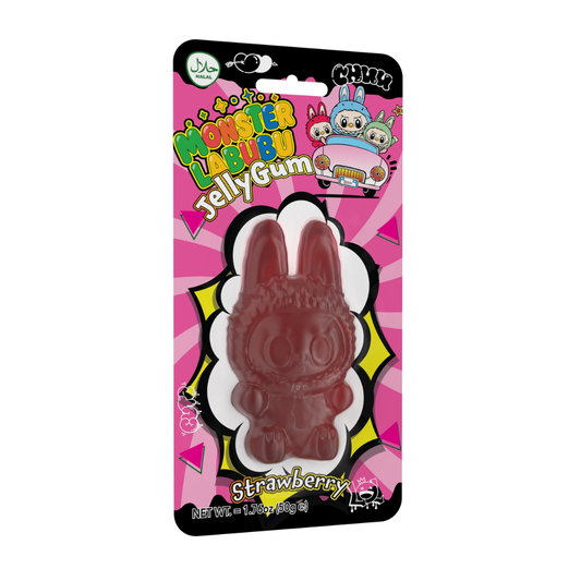 Pack of strawberry flavoured jelly gum candy
